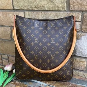 Louis Vuitton Brown Monogram Shoulder Bag
